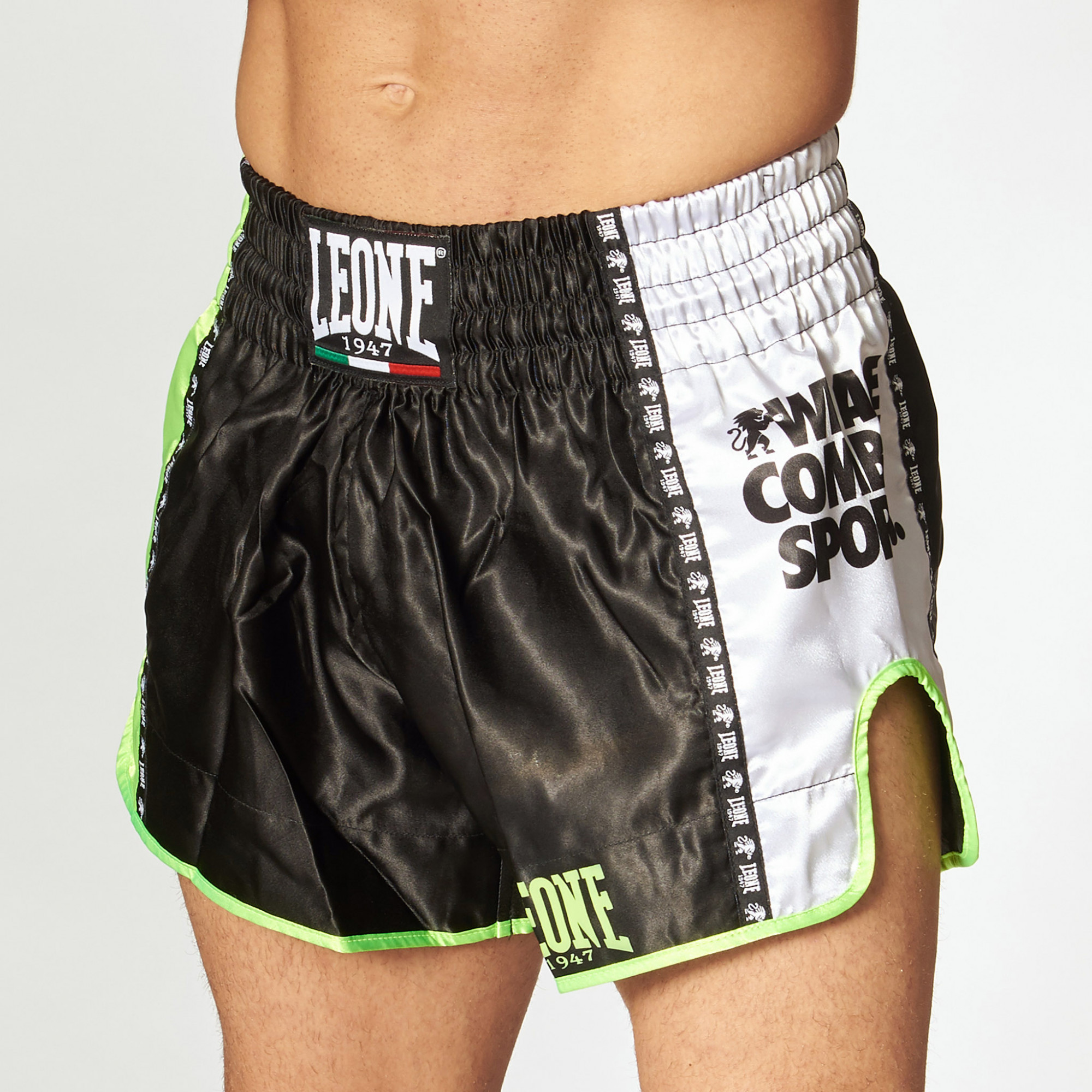 Leone 1947 Pantaloncino Kick-Thai Senior Training AB760 1 Pantaloncino thai boxe Leone 1947 Training AB760