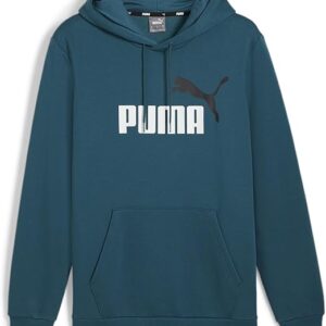 Felpa con cappuccio da uomo Puma Ess+ 2 col Big Logo Hoodie Fl 586764-71