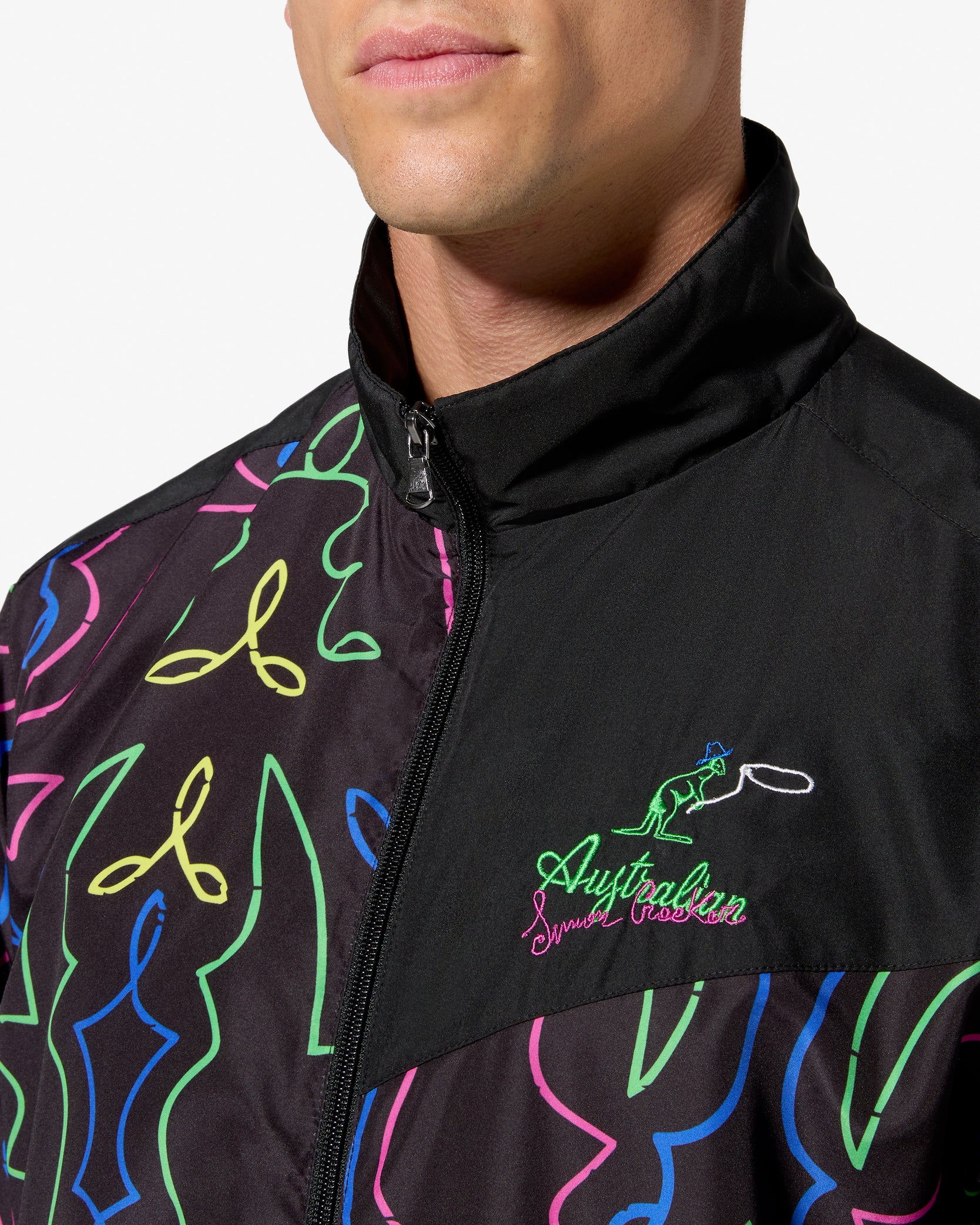 Australian Tuta Uomo Neon Smash Tracksuit SWUTU0108-003 4 Australian Tuta Uomo Neon Smash Tracksuit SWUTU0108-003 - immagine 4