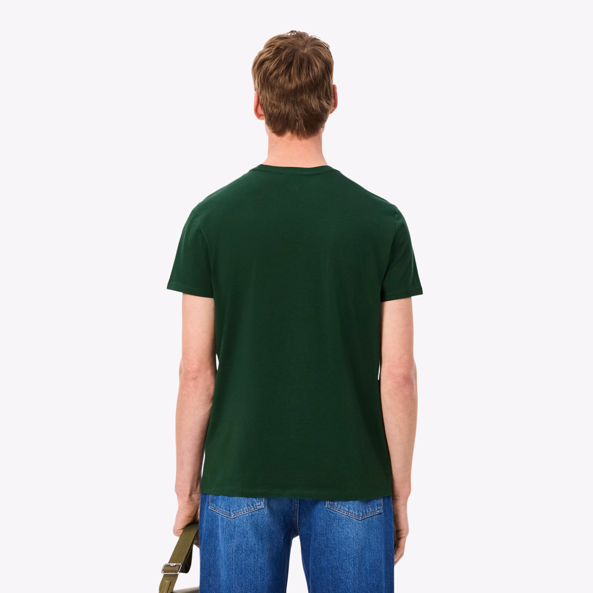 Lacoste T-Shirt a Mezze Maniche in Cotone Pima TH6709-132 2 Lacoste T-Shirt a Mezze Maniche in Cotone Pima TH6709-132 - immagine 2