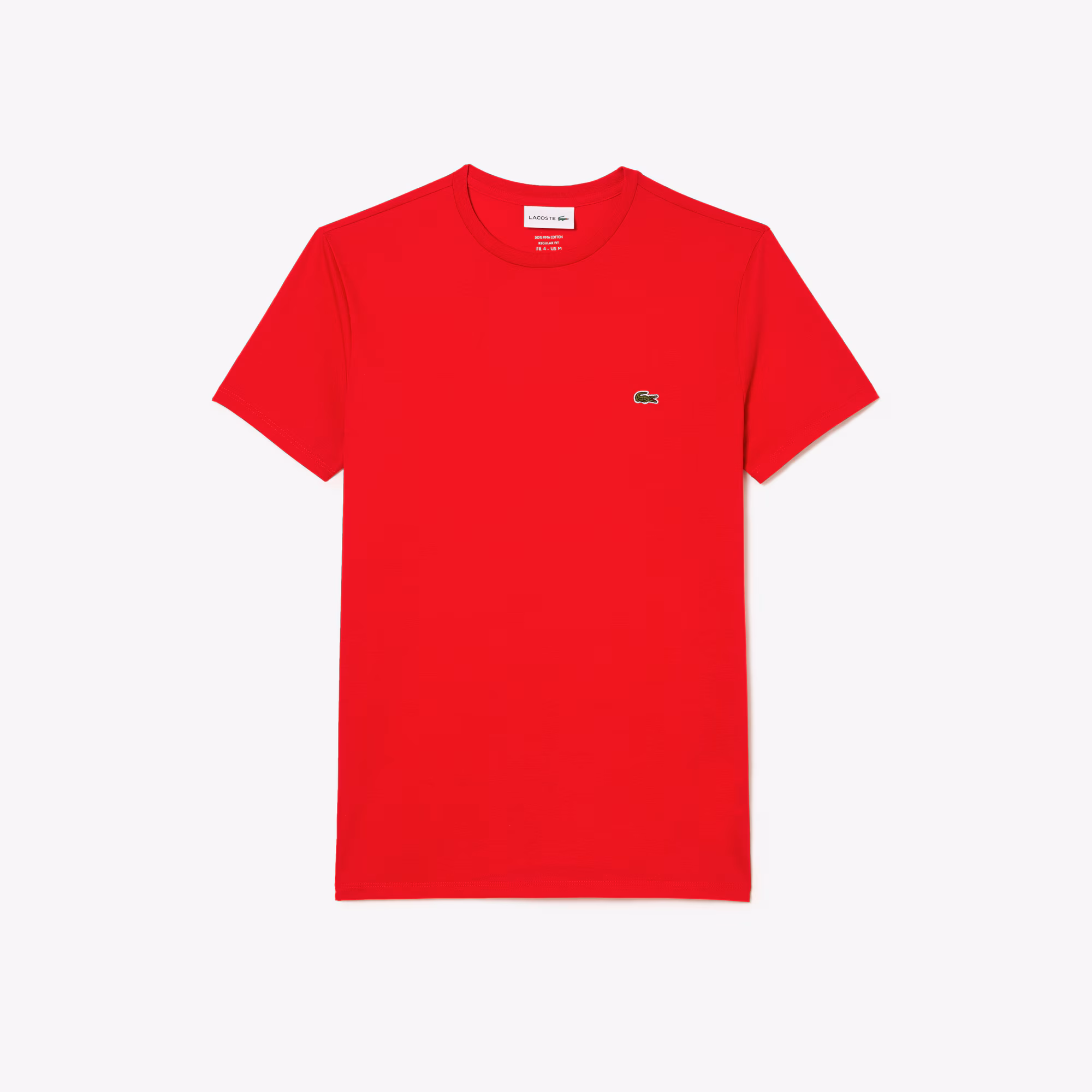 Lacoste T-Shirt a Mezze Maniche in Cotone Pima TH6709-240 3 Lacoste T-Shirt a Mezze Maniche in Cotone Pima TH6709-240 - immagine 3