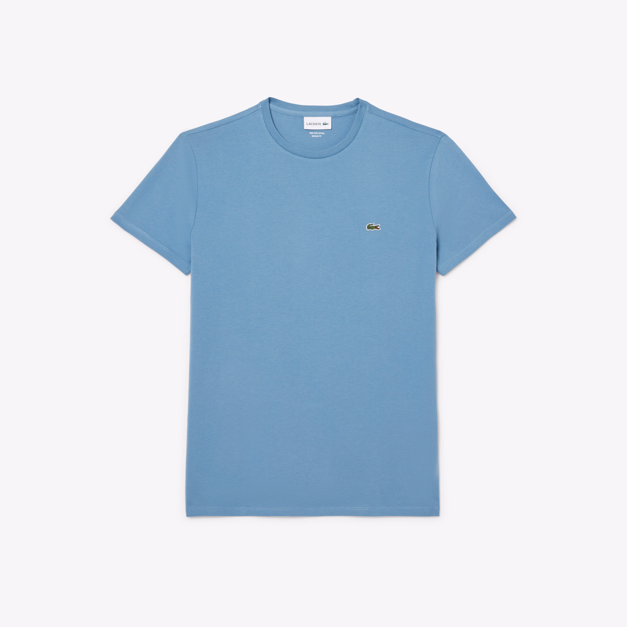 Lacoste T-Shirt a Mezze Maniche in Cotone Pima TH6709-HD9 3 Lacoste T-Shirt a Mezze Maniche in Cotone Pima TH6709-HD9 - immagine 3