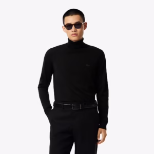 Maglione da Uomo a Collo Alto in Lana Merino Lacoste AH1959-031