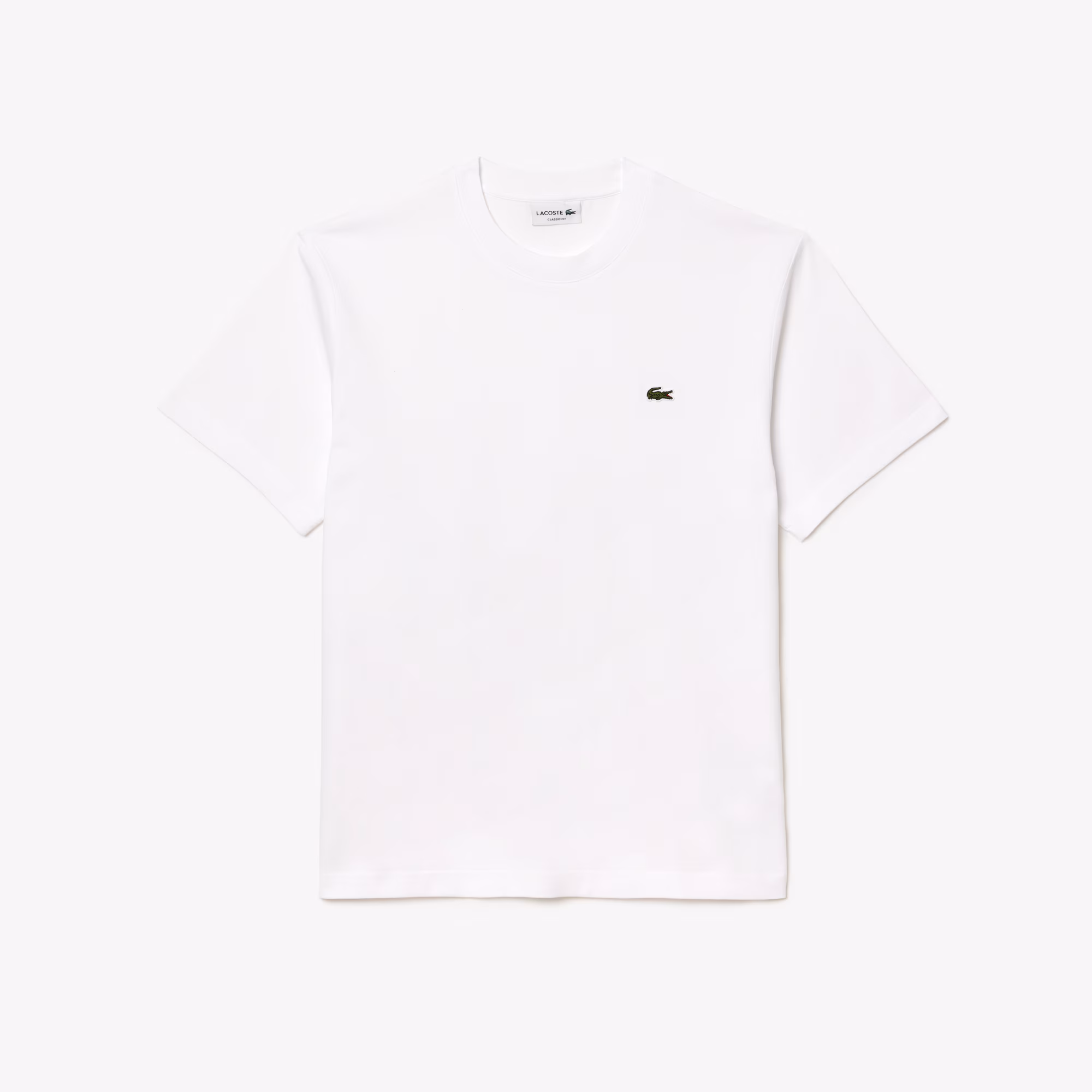 Lacoste T-Shirt a Mezze Maniche in Cotone TH7318-001 2 Lacoste T-Shirt a Mezze Maniche in Cotone TH7318-001 - immagine 2