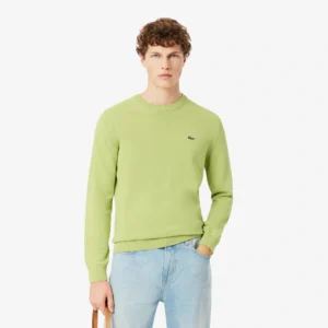 Pullover Girocollo in Cotone Lacoste AH1985-UYB