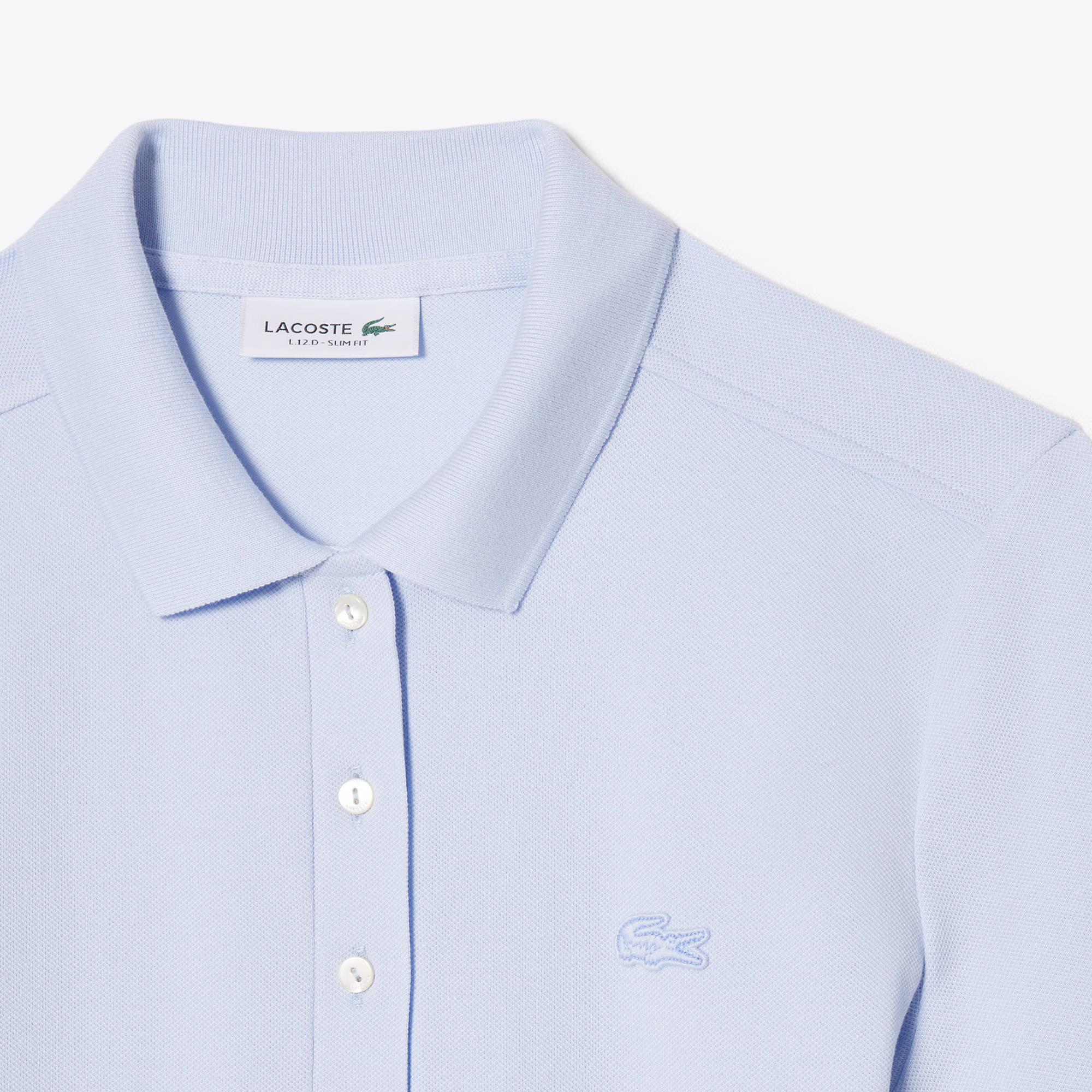 Lacoste Vestito Polo Slim Fit Donna in Mini Piqué Stretch EF5473-J2G 6 Lacoste Vestito Polo Slim Fit Donna in Mini Piqué Stretch EF5473-J2G - immagine 6