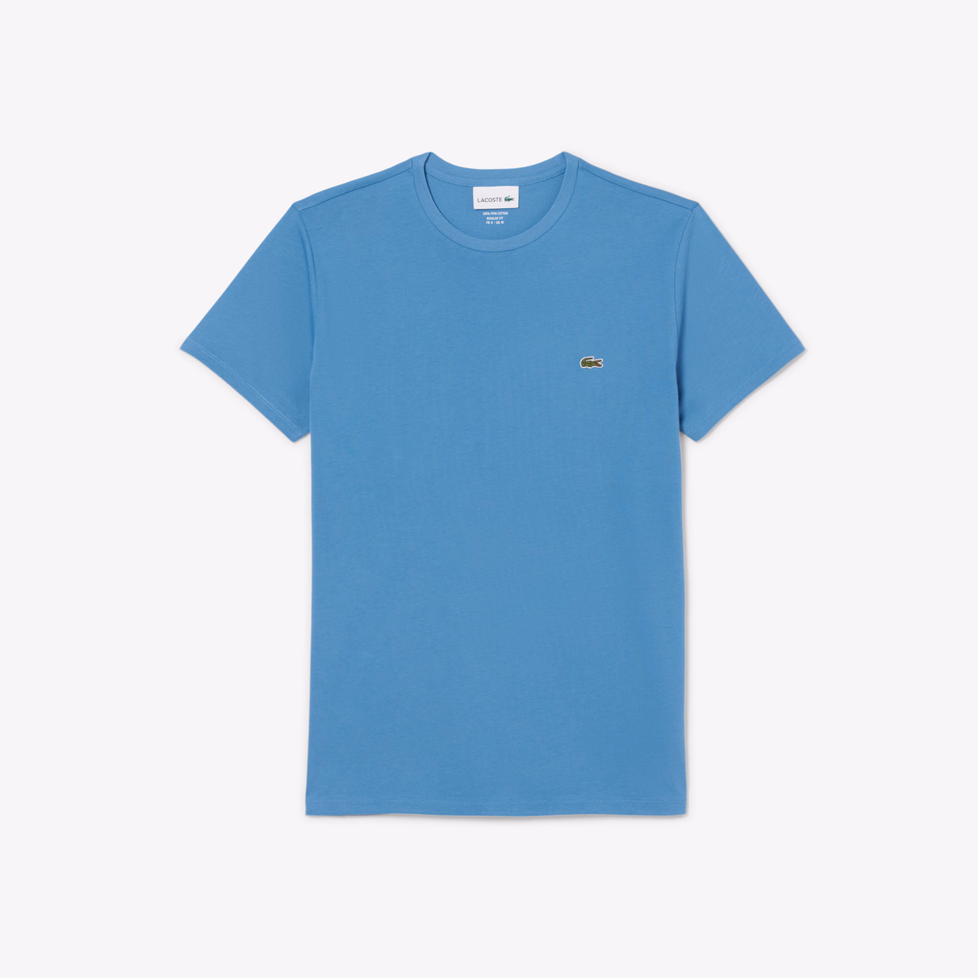 Lacoste T-Shirt a Mezze Maniche in Cotone Pima TH6709-JBK 4 Lacoste T-Shirt a Mezze Maniche in Cotone Pima TH6709-JBK - immagine 4