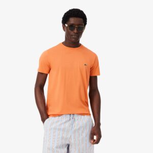 Lacoste T-Shirt a Mezze Maniche in Cotone Pima TH6709-IY0