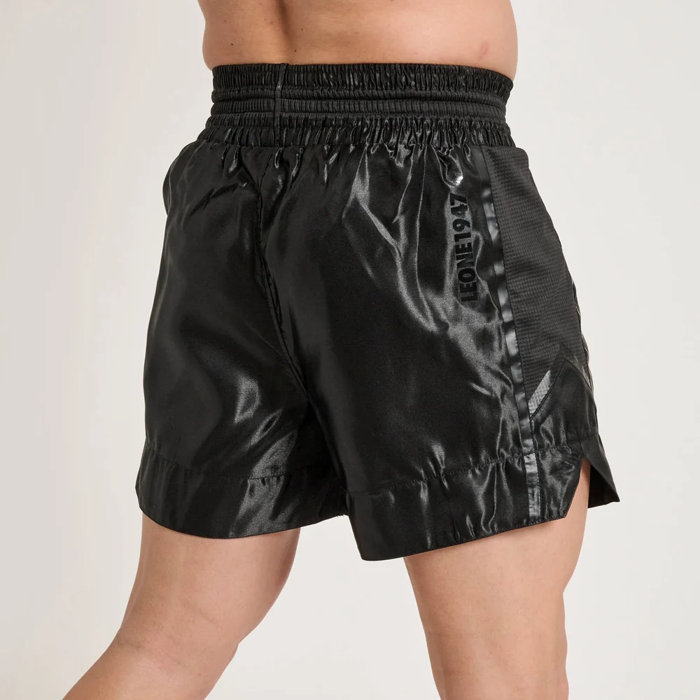 Leone 1947 Pantaloncino Kick-Thai Senior Black Lion AB999-01