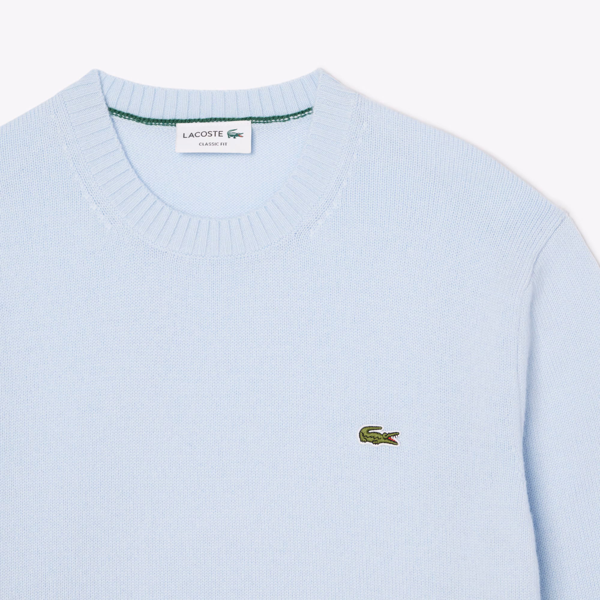 Lacoste Maglione Girocollo in Lana da Uomo AH2916-T01