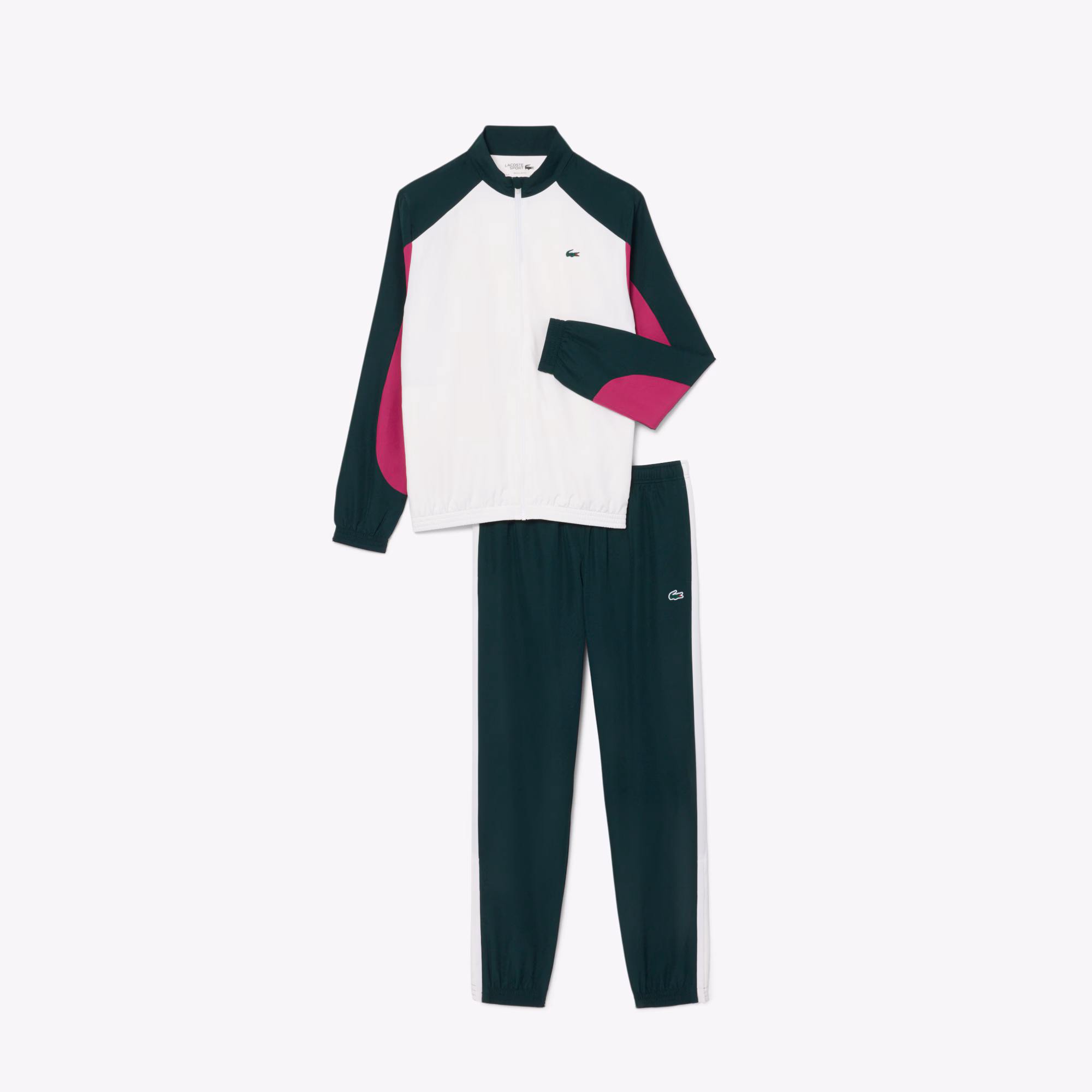 Lacoste Tuta Uomo Colorblock con Stampa WH6603-TYK