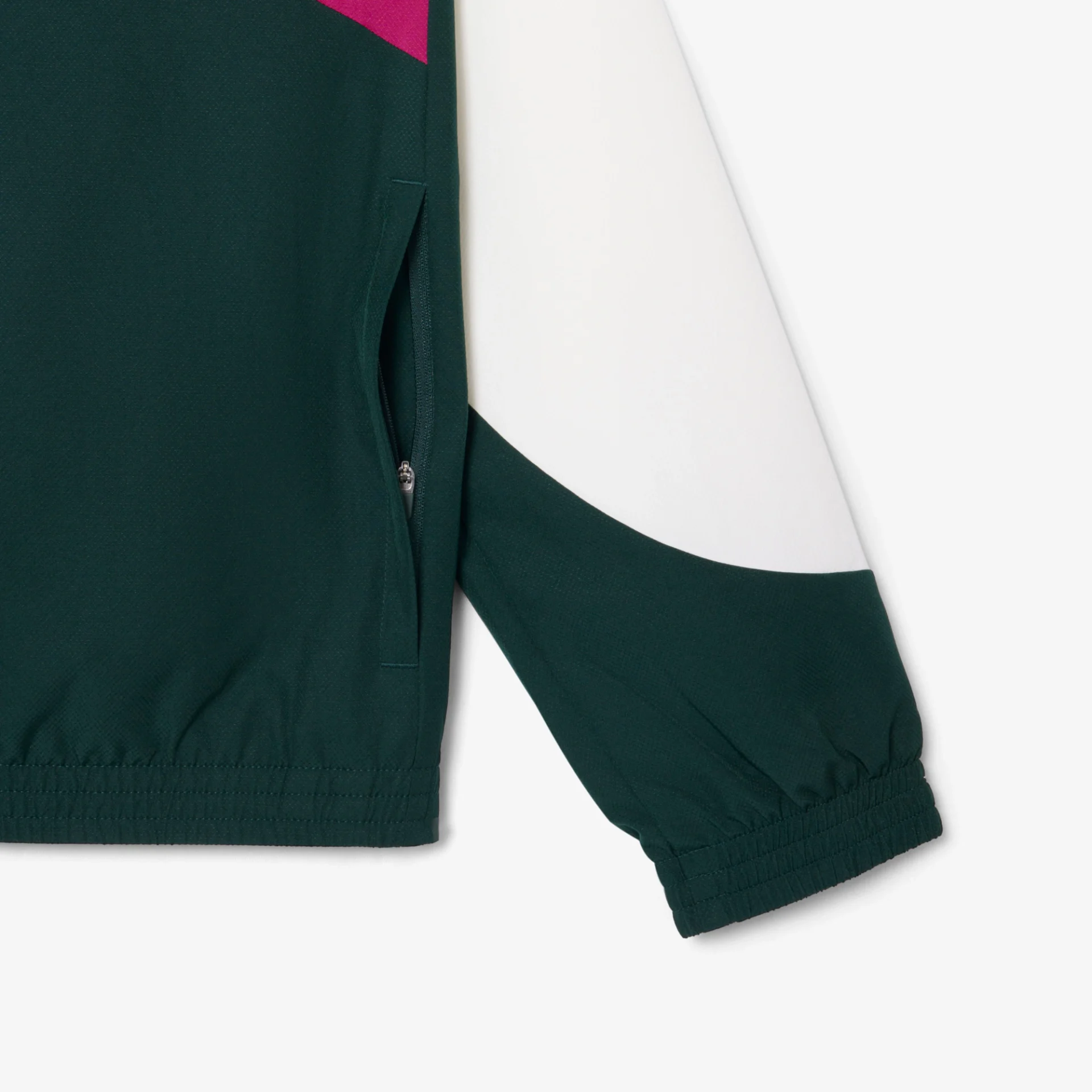 Lacoste Tuta Uomo Colorblock con Cappuccio e Stampa WH6604-TYK