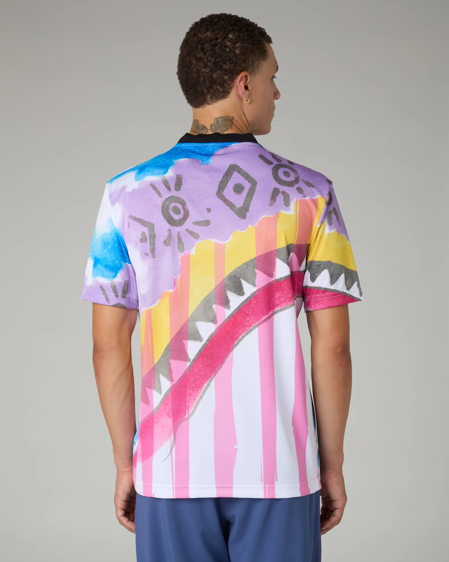 Australian T-shirt Uomo Soccer All Print Ace ARUTS0015-NATI01002