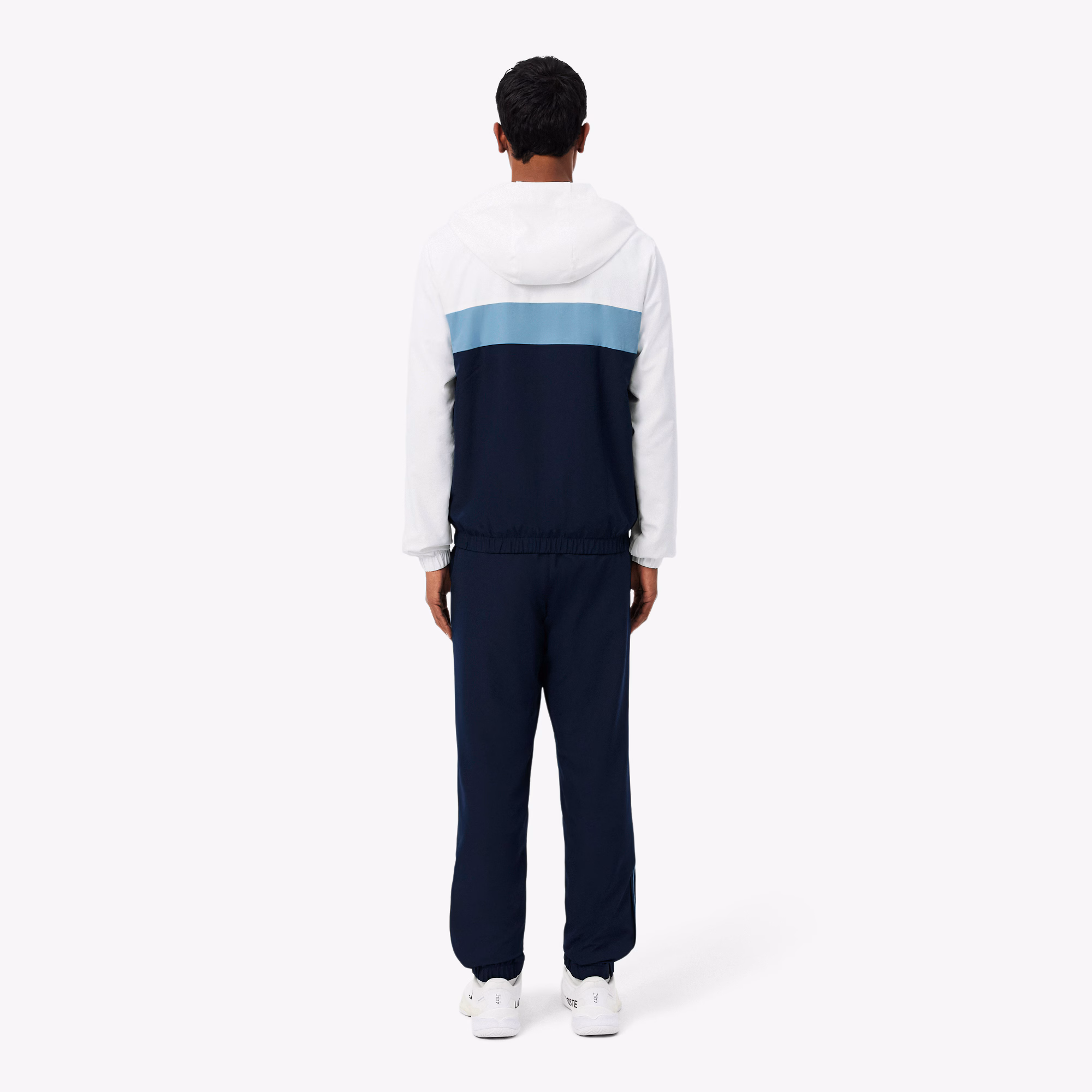 Lacoste Tuta Uomo con Cappuccio in Taffeta WH2661-ZC5