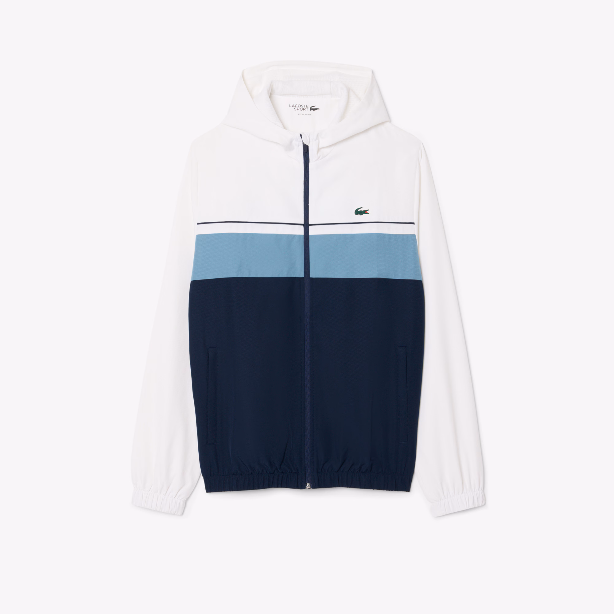 Lacoste Tuta Uomo con Cappuccio in Taffeta WH2661-ZC5