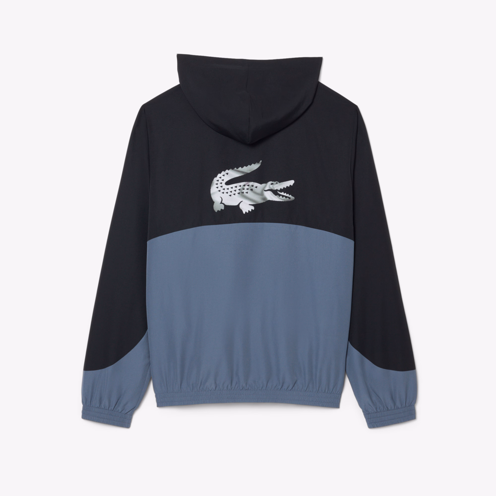 Lacoste Tuta Uomo Colorblock con Cappuccio e Stampa WH6604-YXE